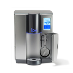ION 400 Touch waterkoeler met geopende servicedeur en intern filtersysteem
